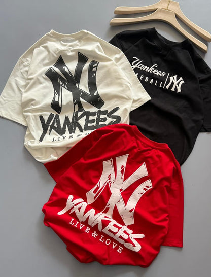 YANKEES Premium Drop Shoulder T-Shirt