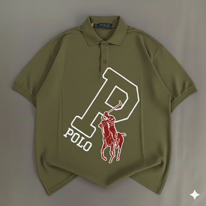 RL POLO Premium Collar T-Shirt