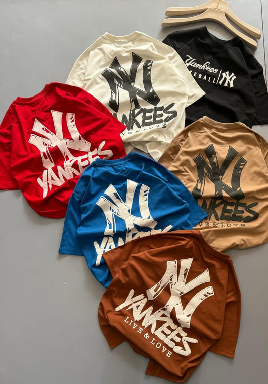 YANKEES Premium Drop Shoulder T-Shirt